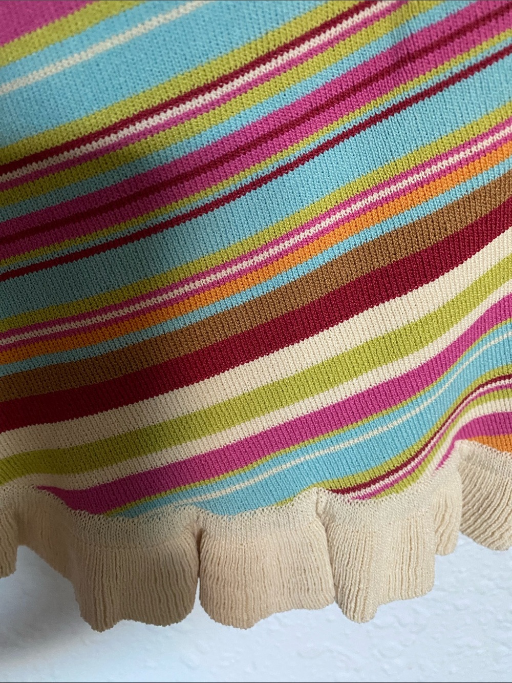 Double D Ranch Striped Multicolor Maxi Skirt - Extra Small - Picture 3 of 6